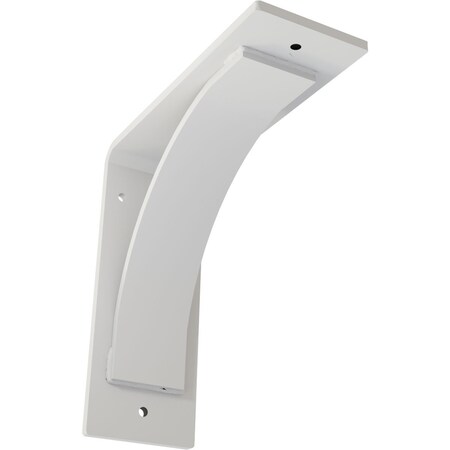 Ekena Millwork Morris Steel Bracket, White Primer 3"W x 8"D x 8"H BKTM03X08X08MOPWH